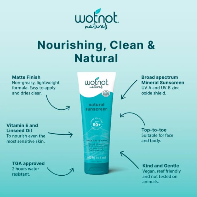 Wotnot Matte Finish Sunscreen SPF 50+