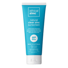 Ethical Zinc SPF 50+ Natural Clear Zinc Sunscreen