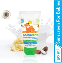 Mamaearth Mineral Baby Sunscreen SPF 20