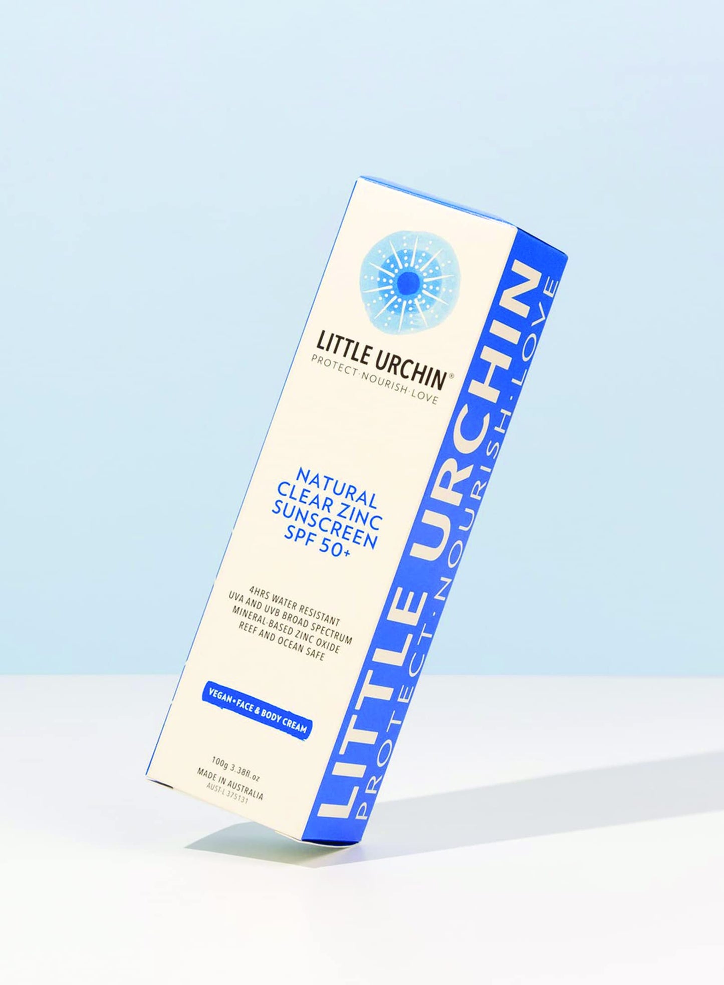 LITTLE URCHIN SPF 50+ Natural Clear Zinc Sunscreen