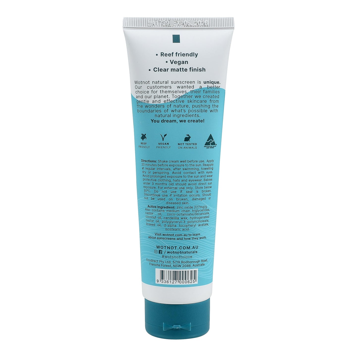 Wotnot Matte Finish Sunscreen SPF 50+
