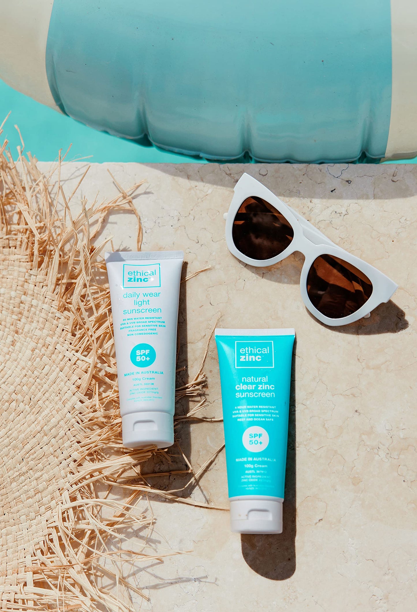 Ethical Zinc SPF 50+ Natural Clear Zinc Sunscreen